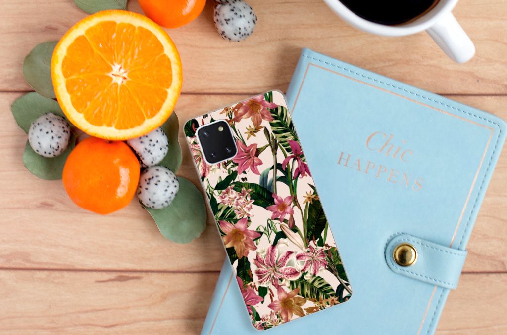 Samsung Galaxy Note 10 Lite TPU Case Flowers