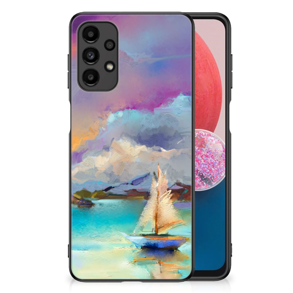 Kleurrijke Telefoonhoesje Samsung Galaxy A13 4G Boat B2C Telecom