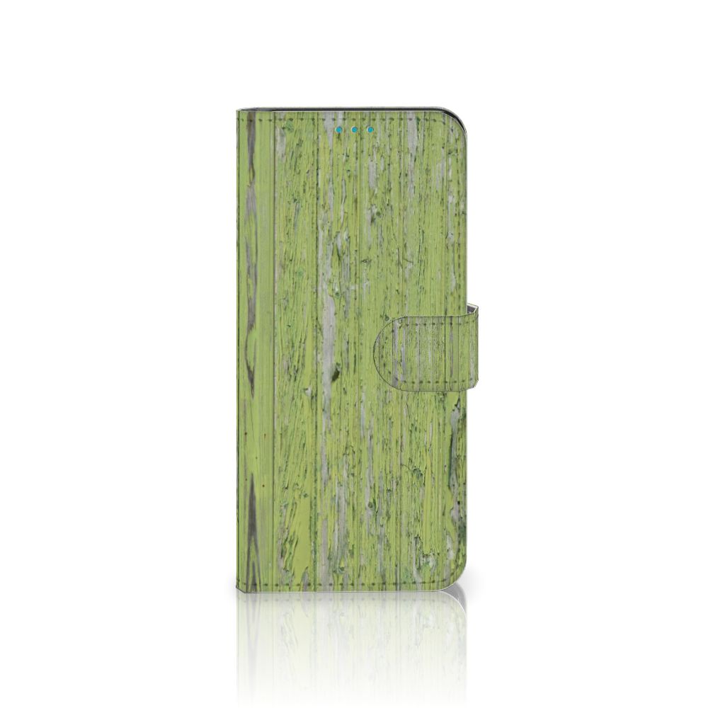 Samsung Galaxy A73 5G Book Style Case Green Wood