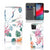 Apple iPhone 11 Pro Max Telefoonhoesje met Pasjes Bird Flowers