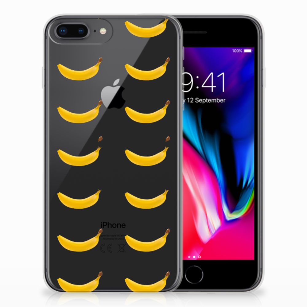 Apple iPhone 7 Plus | 8 Plus Siliconen Case Banana