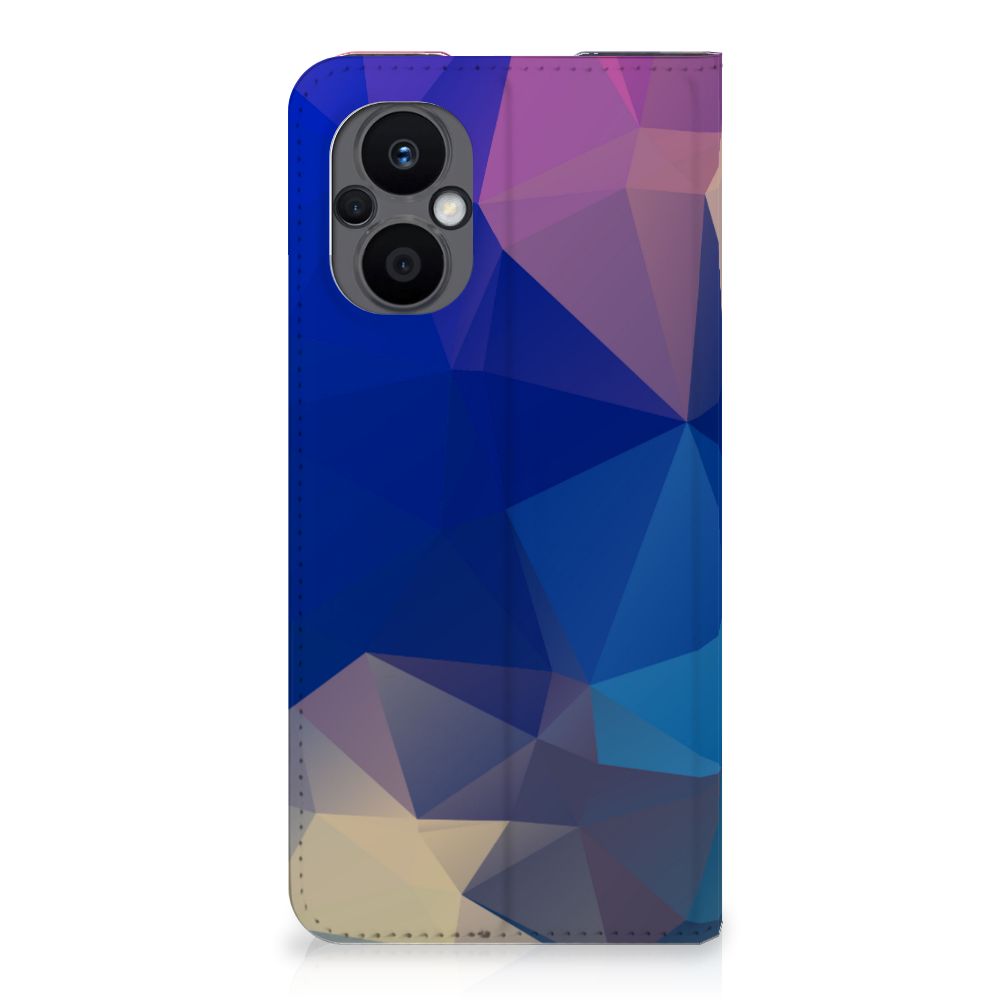 OPPO Reno8 Lite Stand Case Polygon Dark - B2C Telecom