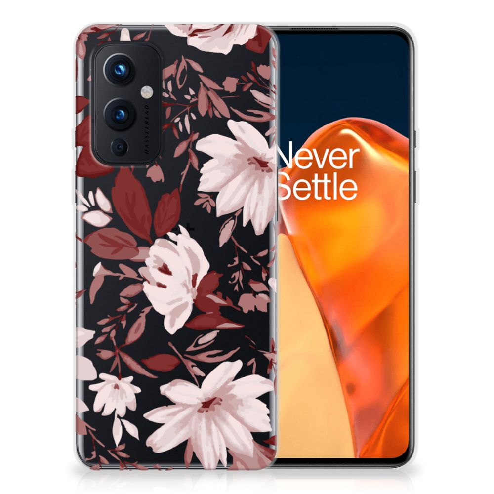 Hoesje maken OnePlus 9 Watercolor Flowers