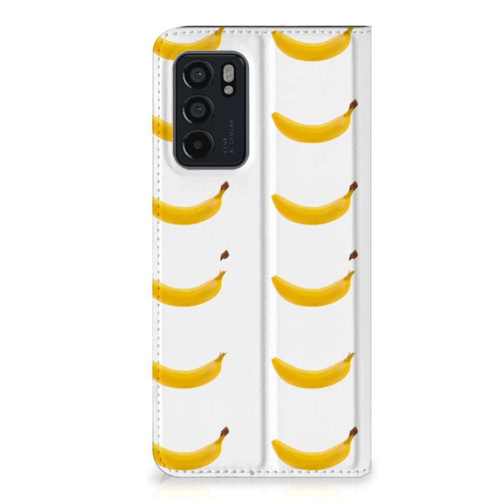 OPPO Reno6 5G Flip Style Cover Banana - B2C Telecom
