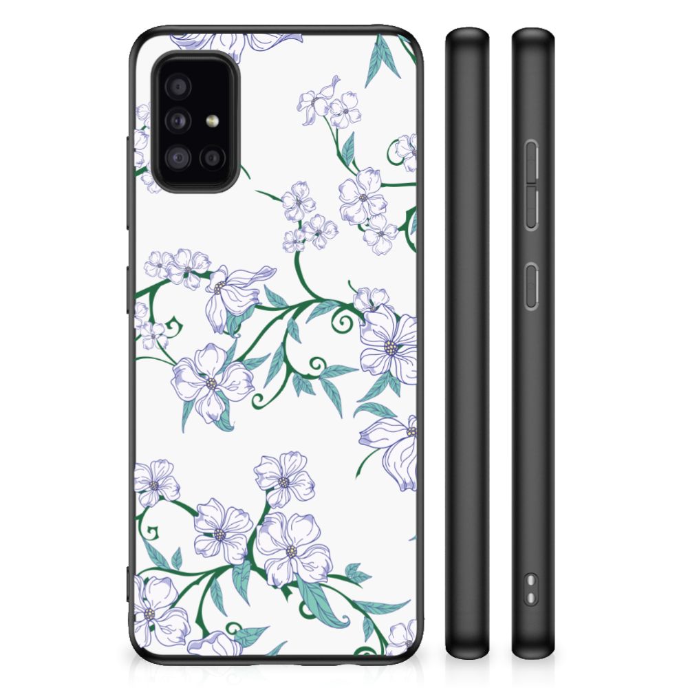 Samsung Galaxy A51 Uniek Skin Case Blossom White