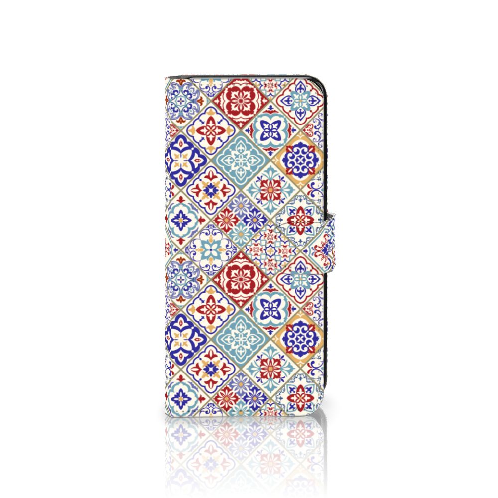 Motorola Moto G72 Bookcase Tiles Color