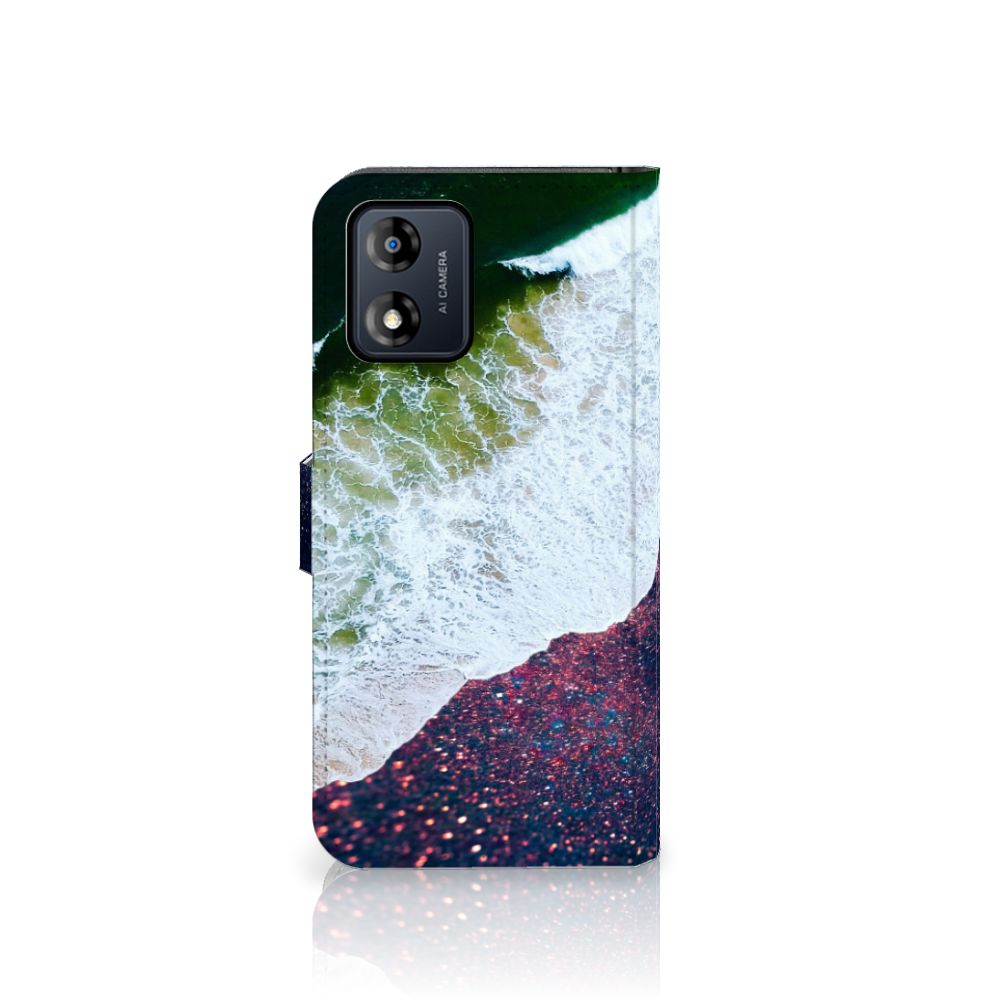 Motorola Moto E13 4G Book Case Sea in Space
