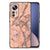 Xiaomi 12 | 12X Marmeren Print Telefoonhoesje Marmer Oranje