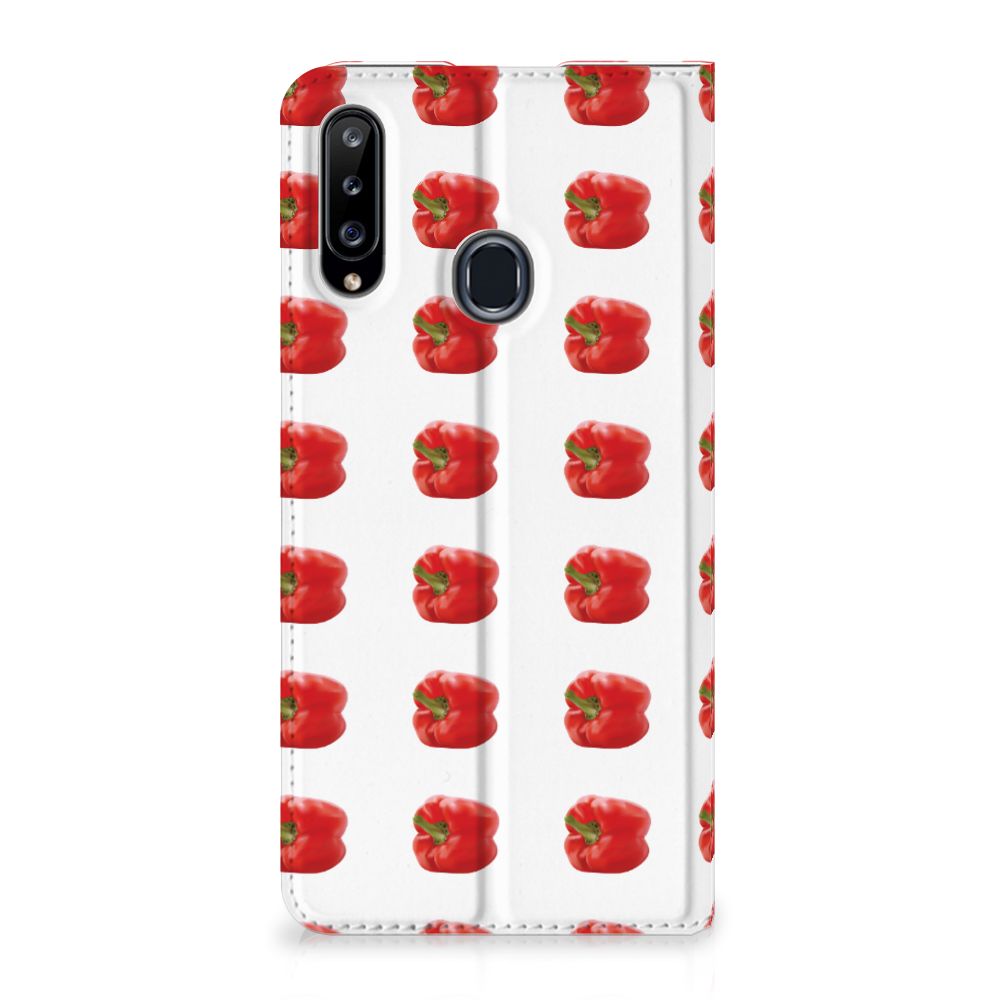 Samsung Galaxy A20s Flip Style Cover Paprika Red - B2C Telecom
