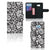 Samsung Galaxy A3 2017 Hoesje Black Flowers