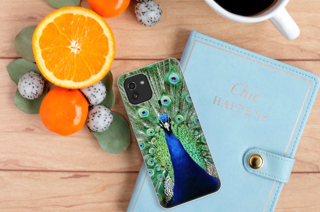 Samsung Galaxy A03 TPU Hoesje Pauw B2C Telecom