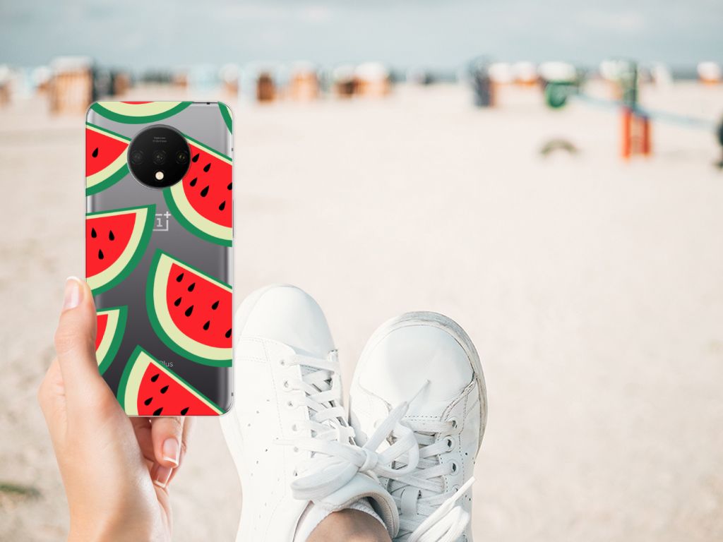 OnePlus 7T Siliconen Case Watermelons