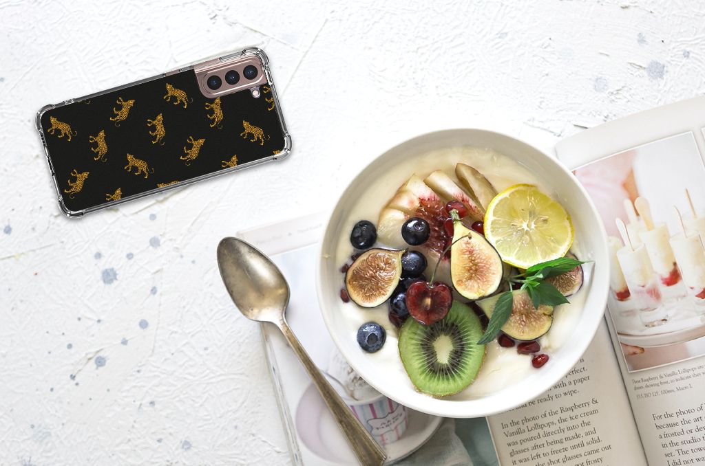 Case Anti-shock voor Samsung Galaxy S21 Plus Leopards B2C Telecom