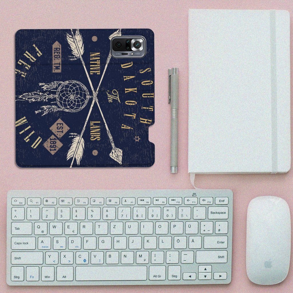 Xiaomi Redmi Note 10 Pro Book Cover South Dakota - B2C Telecom