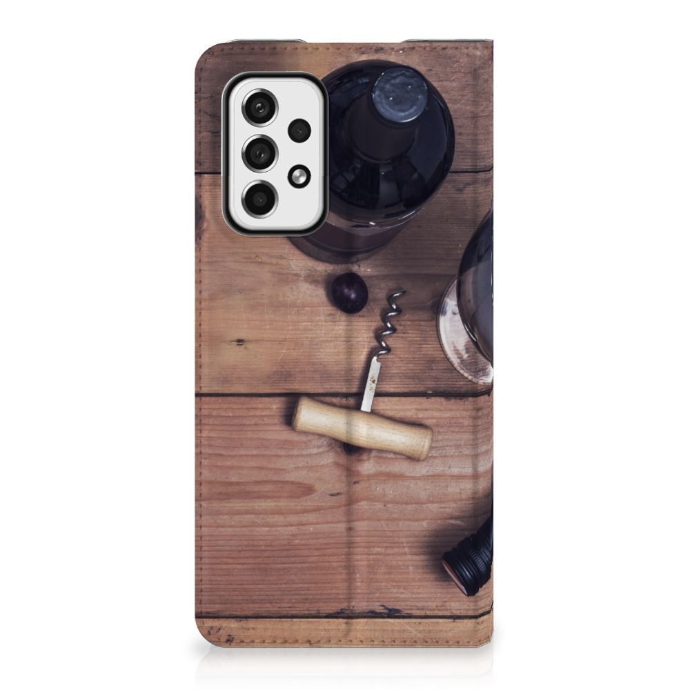 Samsung Galaxy A73 Flip Style Cover Wijn - B2C Telecom