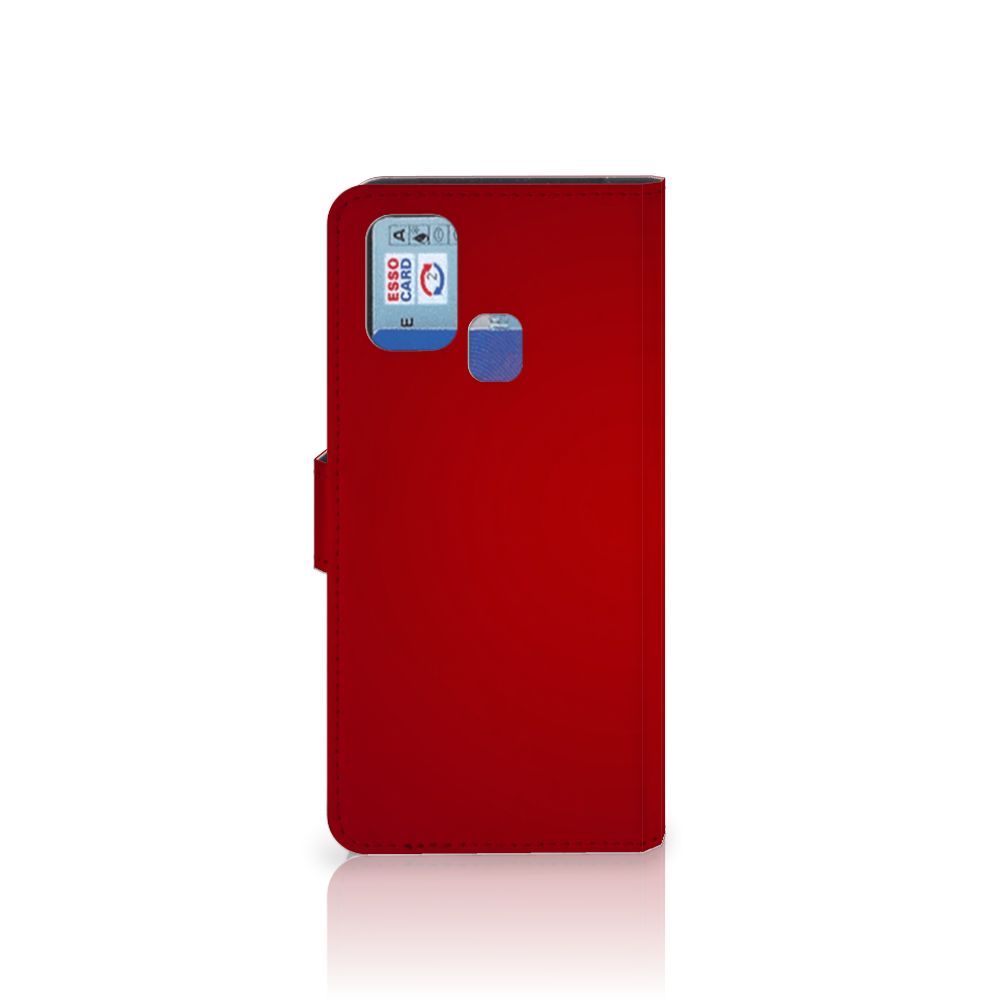 Samsung Galaxy M31 Wallet Case met Pasjes Liefde - Origineel Romantisch Cadeau