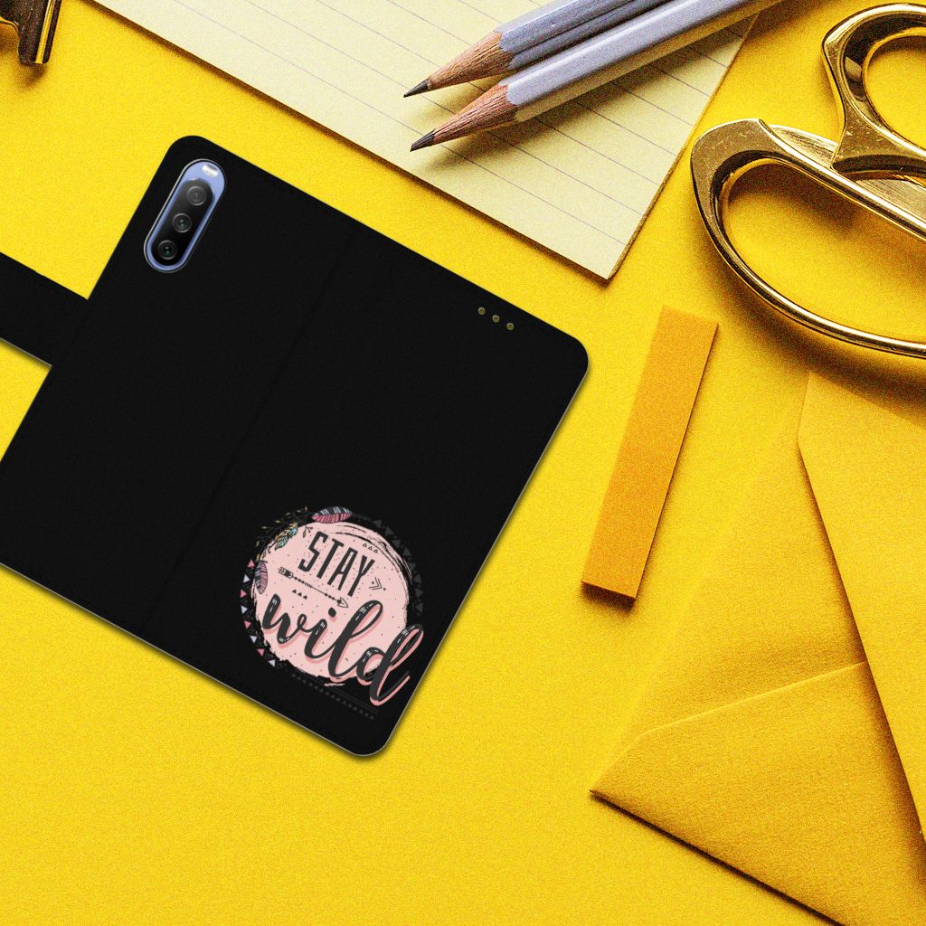 Sony Xperia 10 III Leuk Hoesje Boho Stay Wild