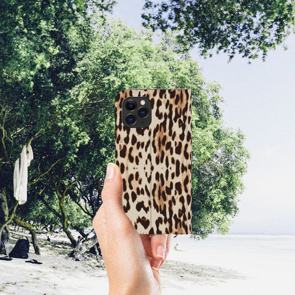 Apple iPhone 11 Pro Hoesje maken Leopard