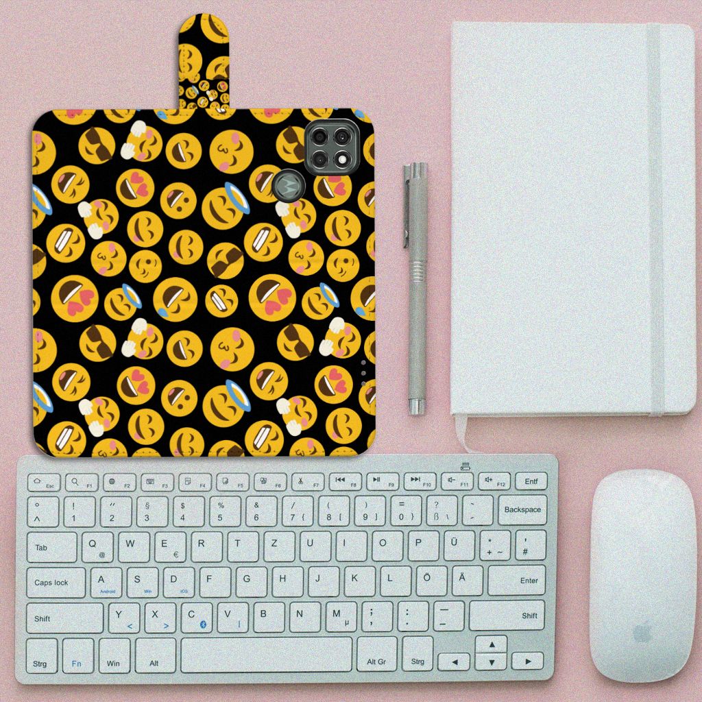Motorola Moto G9 Power Telefoon Hoesje Emoji