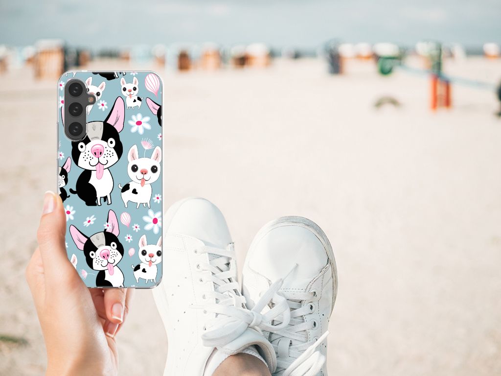 Samsung Galaxy A34 TPU Hoesje Hondjes B2C Telecom