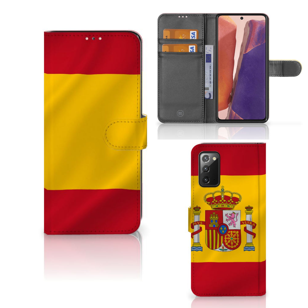 Samsung Galaxy Note 20 Bookstyle Case Spanje