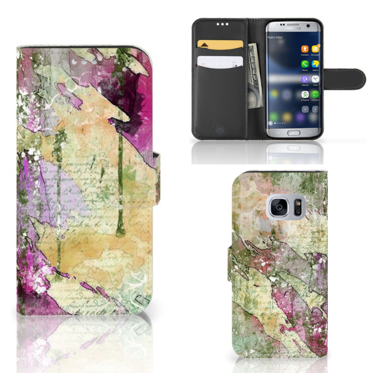 Hoesje Samsung Galaxy S7 Letter Painting