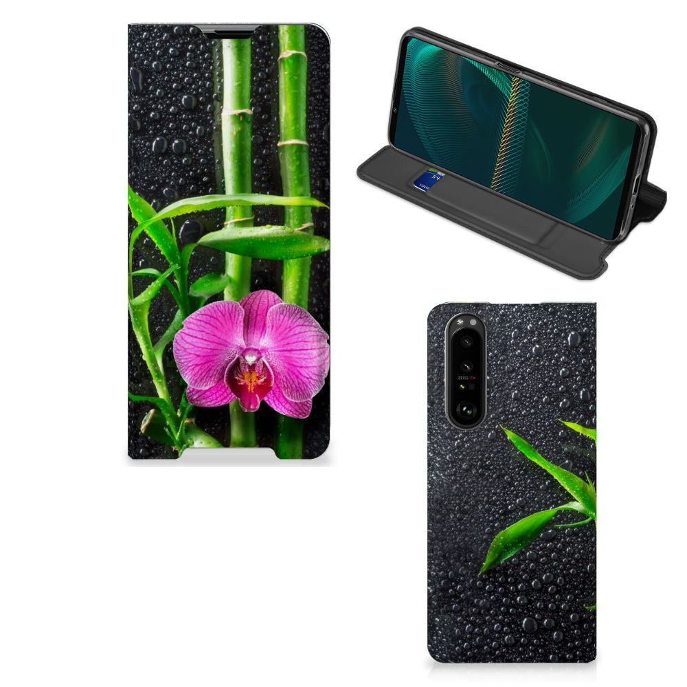 Sony Xperia 5 III Smart Cover Orchidee