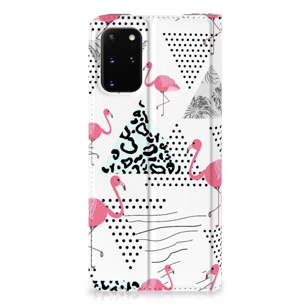 Samsung Galaxy S20 Plus Hoesje maken Flamingo Triangle - B2C Telecom