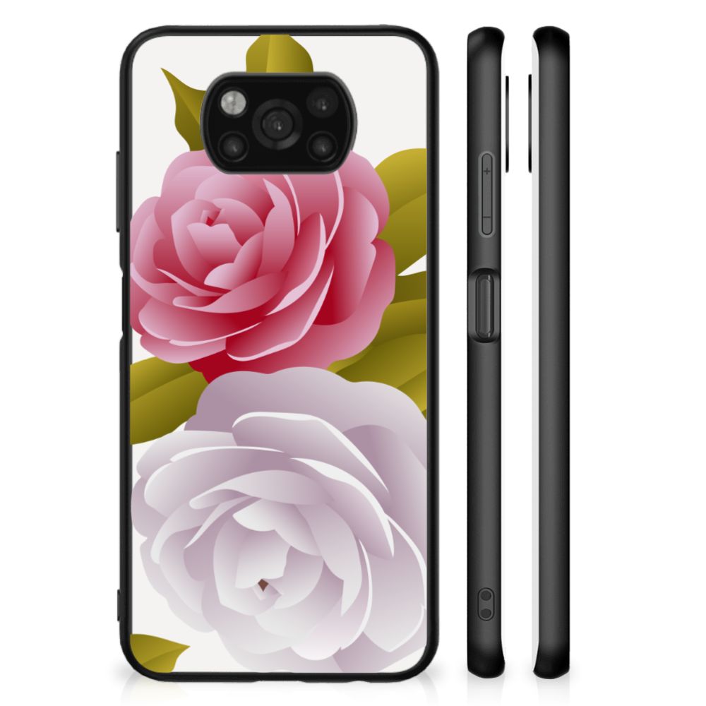 Xiaomi Poco X3 | X3 Pro Bloemen Hoesje Roses B2C Telecom
