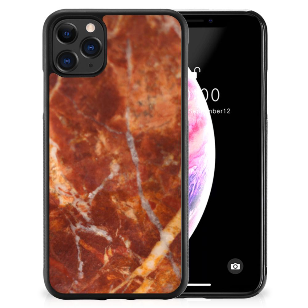 Apple iPhone 11 Pro Max Gripcase Marmer Bruin B2C Telecom