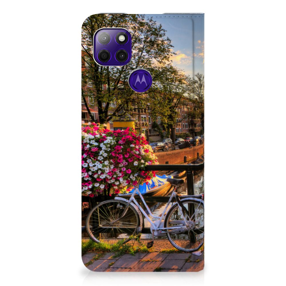 Motorola Moto G9 Power Book Cover Amsterdamse Grachten - B2C Telecom