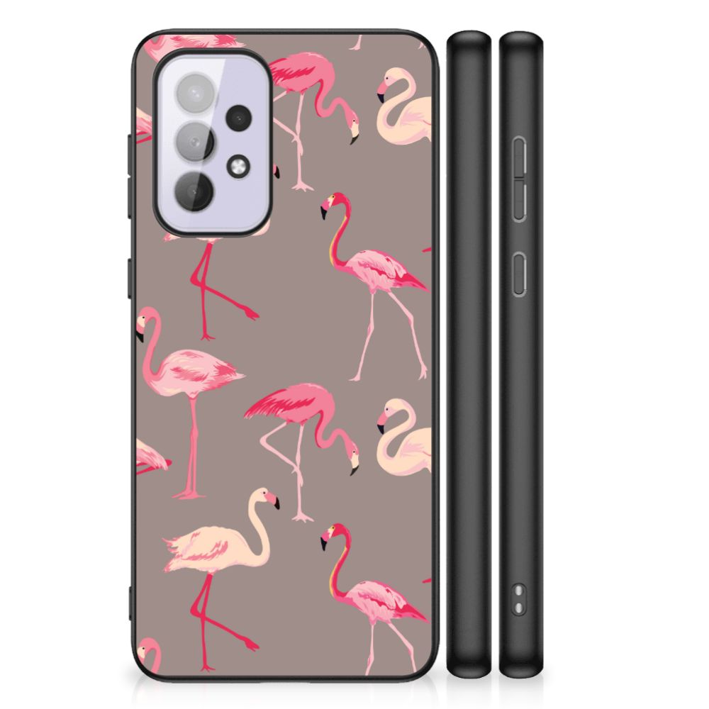 Samsung Galaxy A33 5G Dierenprint Telefoonhoesje Flamingo B2C Telecom