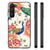 Dierenprint Telefoonhoesje voor Samsung Galaxy S23 Plus Pink Peacock