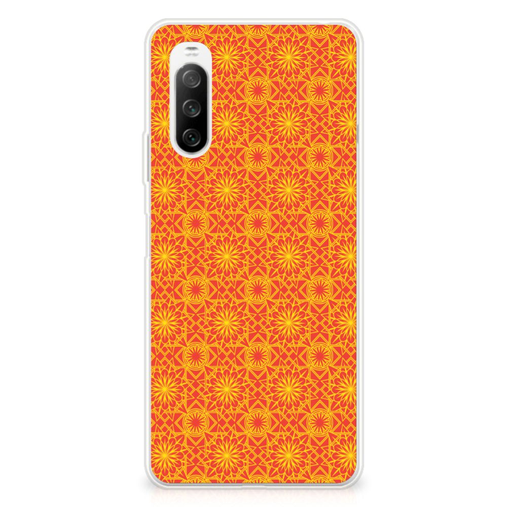 Sony Xperia 10 III TPU bumper Batik Oranje