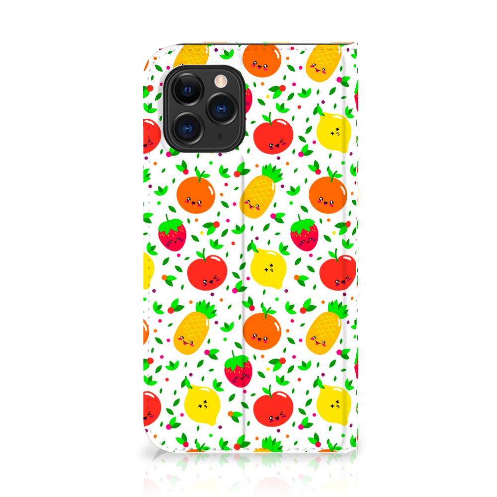 Apple iPhone 11 Pro Flip Style Cover Fruits