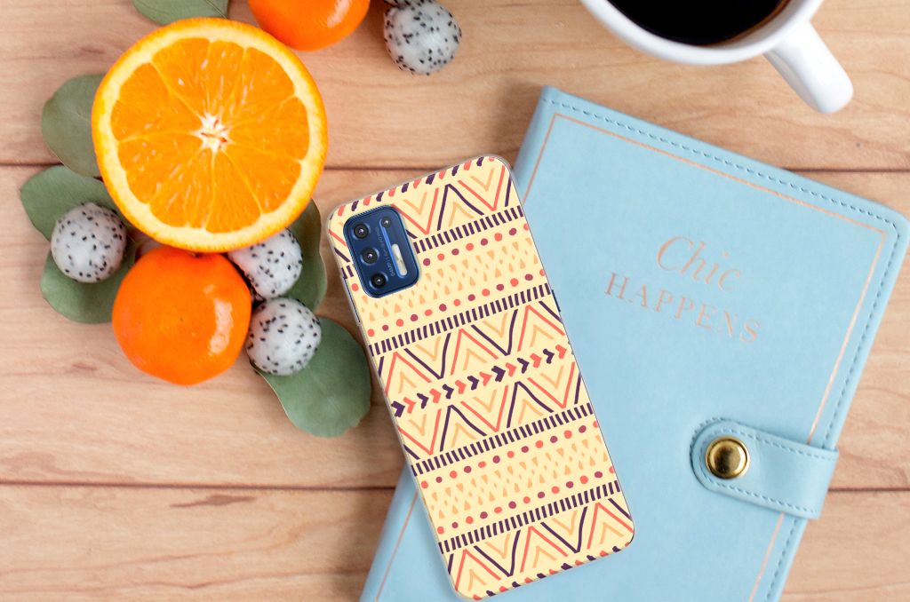 Motorola Moto G9 Plus TPU bumper Aztec Yellow B2C Telecom