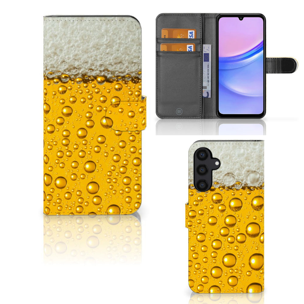 Samsung Galaxy A15 Book Cover Bier