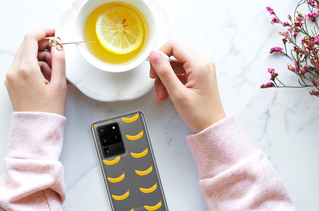Samsung Galaxy S20 Ultra Siliconen Case Banana B2C Telecom