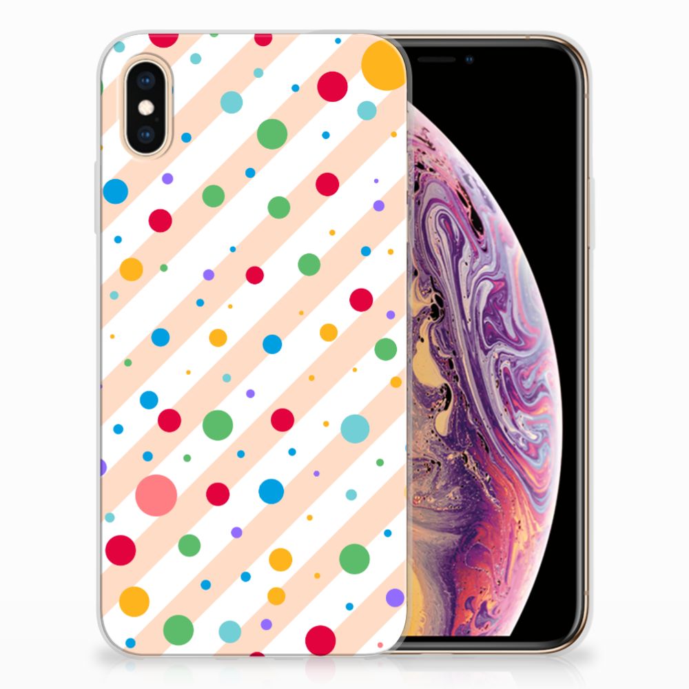 Apple iPhone Xs Max TPU bumper Dots