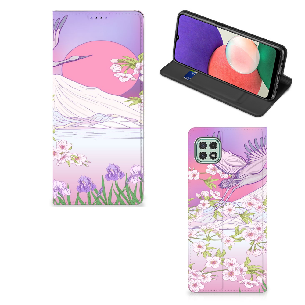 Samsung Galaxy A22 5G Hoesje maken Bird Flying - B2C Telecom