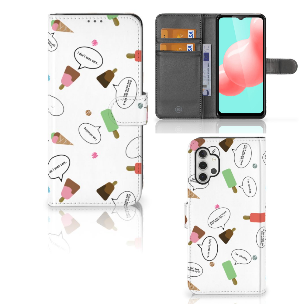 Samsung Galaxy A32 5G Book Cover IJsjes