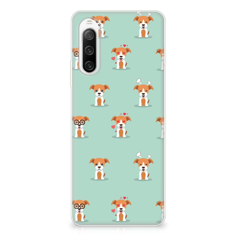 Sony Xperia 10 IV TPU Hoesje Pups