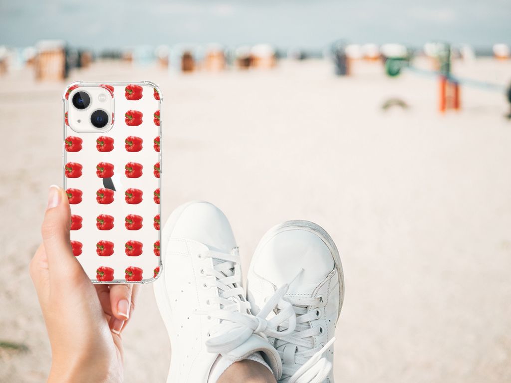 iPhone 13 Beschermhoes Paprika Red B2C Telecom