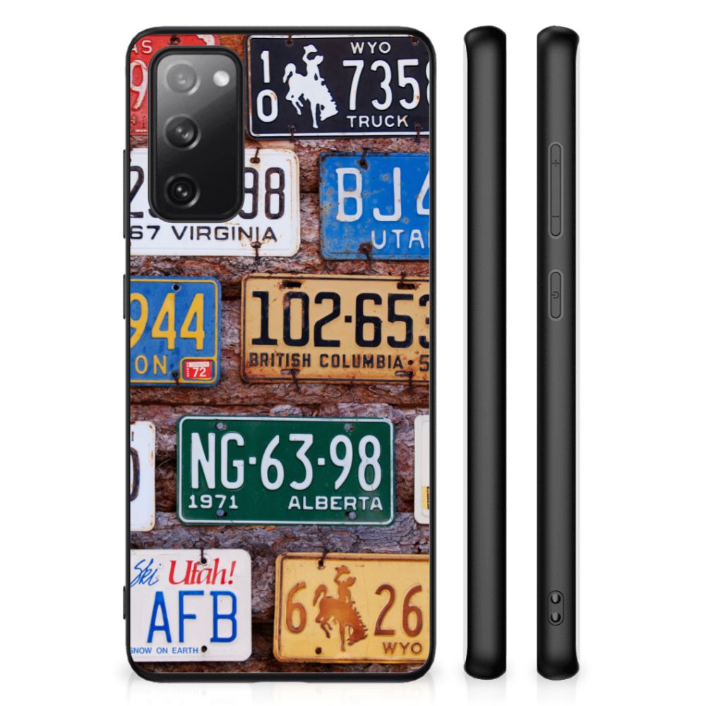 Samsung Galaxy S20 FE Silicone Back Case Kentekenplaten B2C Telecom