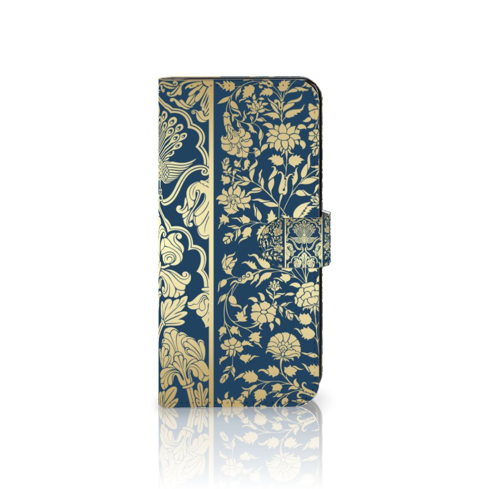Samsung Galaxy A34 Hoesje Beige Flowers