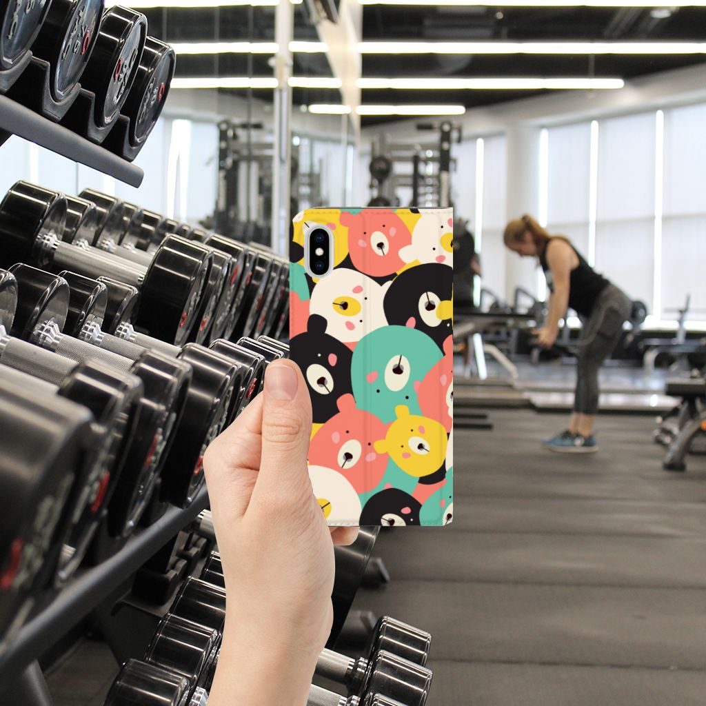Apple iPhone Xs Max Magnet Case Bears