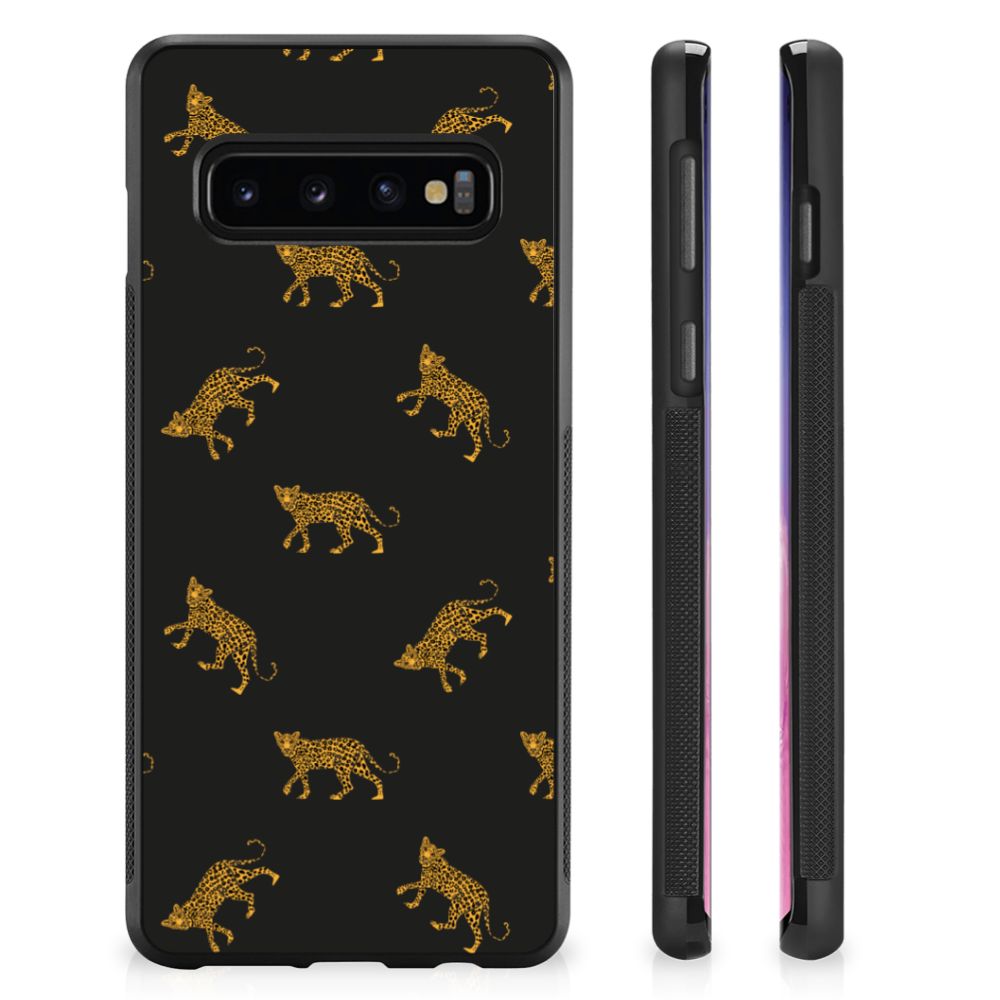 Back Cover voor Samsung Galaxy S10+ Leopards