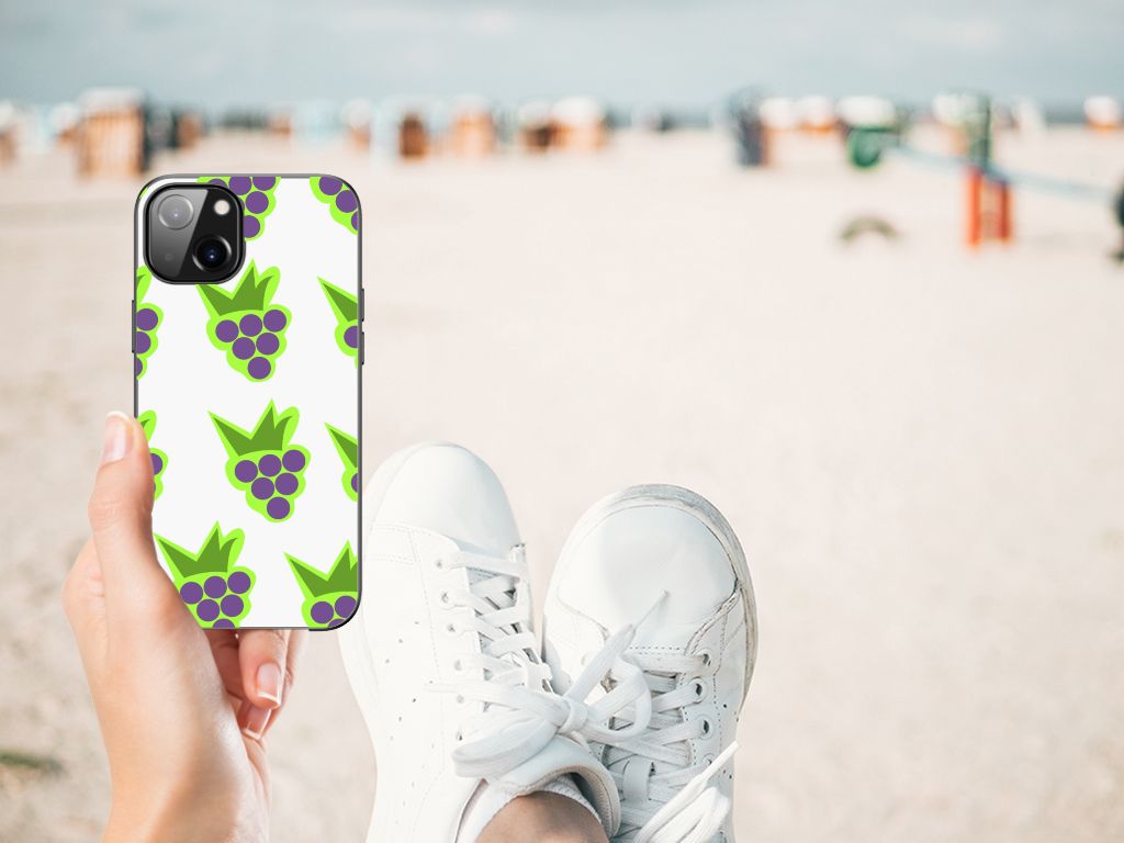 Apple iPhone 13 Back Cover Hoesje Druiven B2C Telecom