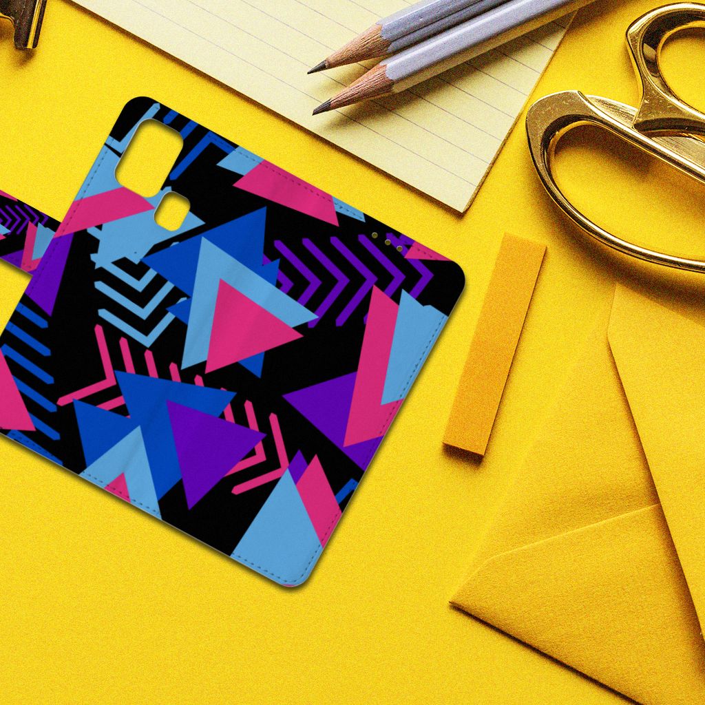 Samsung Galaxy M31 Book Case Funky Triangle