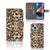 iPhone 15 Plus Telefoonhoesje met Pasjes Leopard